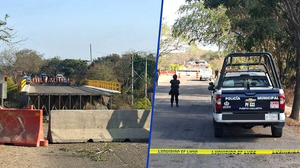 Explosión en puente