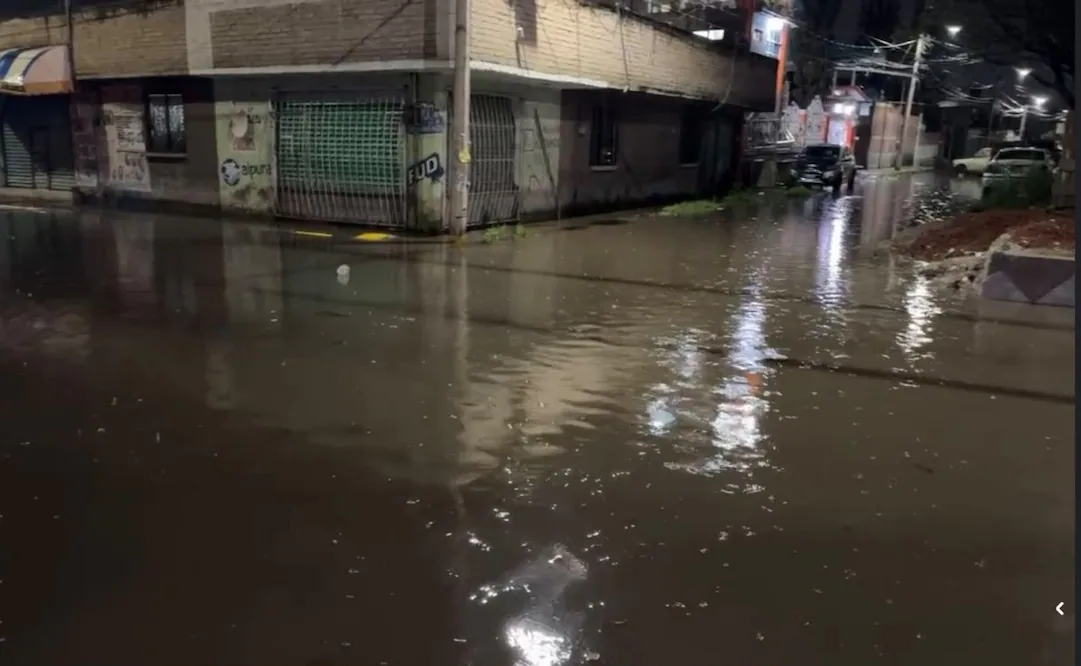 Fuertes lluvias estado de México