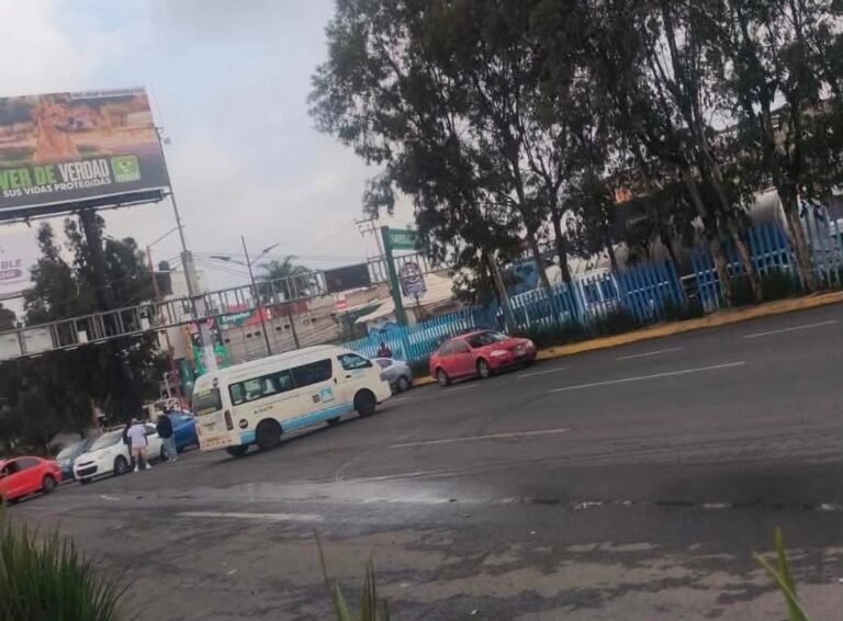choferes-bloquean-mexicotexcoco